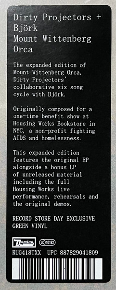 <span class="hide-the-artist">Björk - Dirty Projectors<br></span>Mount Wittenberg Orca